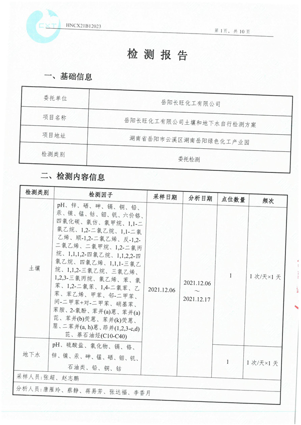 岳阳长旺化工有限公司,催化剂再生及技术咨询,岳阳化工产品